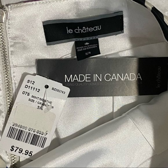 NWT Le Chateau Multicolour Floral Mini Skirt - Picture 11 of 15